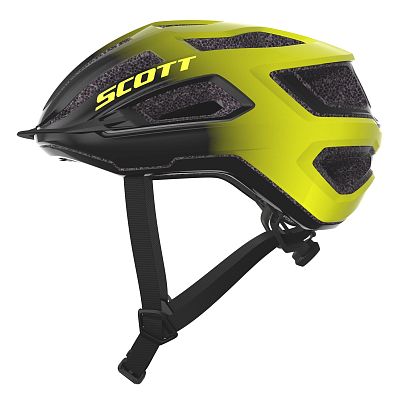 Превью  Шлем велосипедный SCOTT Arx Plus Black/Radium Yellow RC